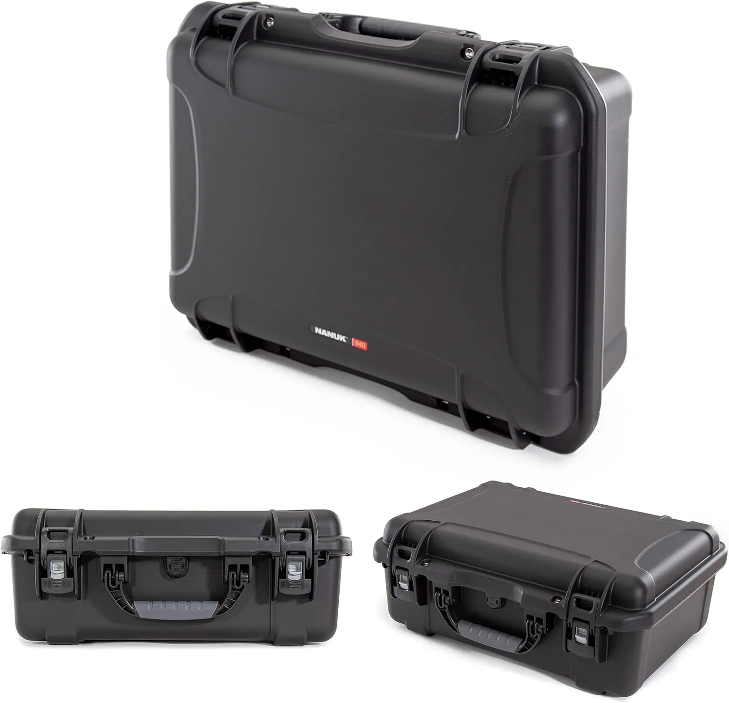 Nanuk 940 EMS Emergency Medical Service/First Aid Hardcase with Lid Organizer and Divider System (Black)