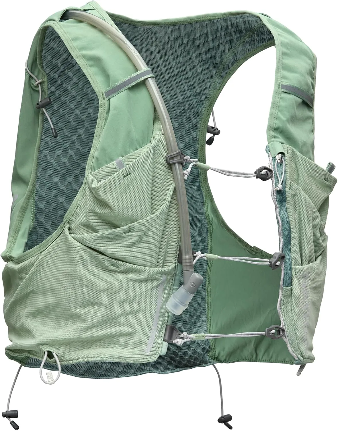 Nathan 12L Hydration Vest – Quick-Fit Adjustments, Breathable Mesh, 1.6L Bladder, 8.8 oz, 6 Pockets, Pinnacle Pro
