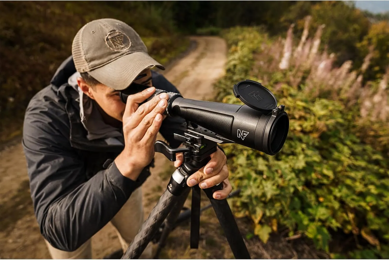 Nightforce Configurable Field Spotting Scope - CFS 6-36x50mm F1/ First Focal Plane Rugged Durable Lightweight Compact Straight Competition Shooting Hunting Spotting Scope