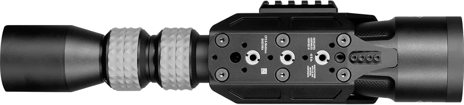 Nightforce Configurable Field Spotting Scope - CFS 6-36x50mm F1/ First Focal Plane Rugged Durable Lightweight Compact Straight Competition Shooting Hunting Spotting Scope