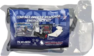North American Rescue Officer Response Emergency Kit NAR Core Police First Aid with C-A-T Tourniquet, Gauze, ETD Dressing (85-0834)