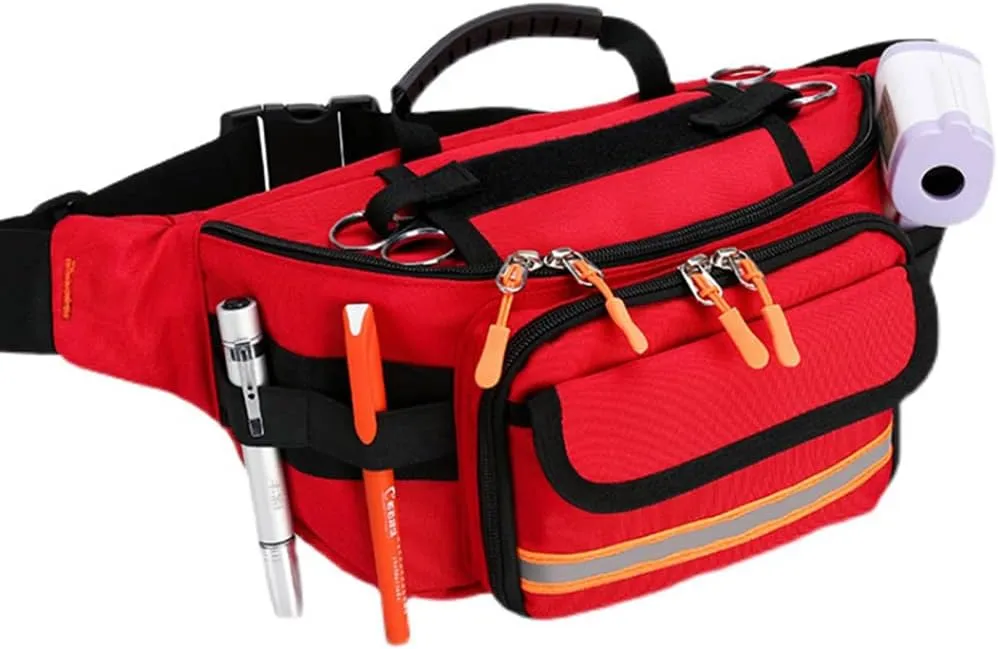 Nylon Tactical First Aid Kit for Outdoor Travel Camping Hiking First Aid Utility Pouch Emergency Trauma First Aid Bag for Military, Camping, Hiking, Survival and Car Use