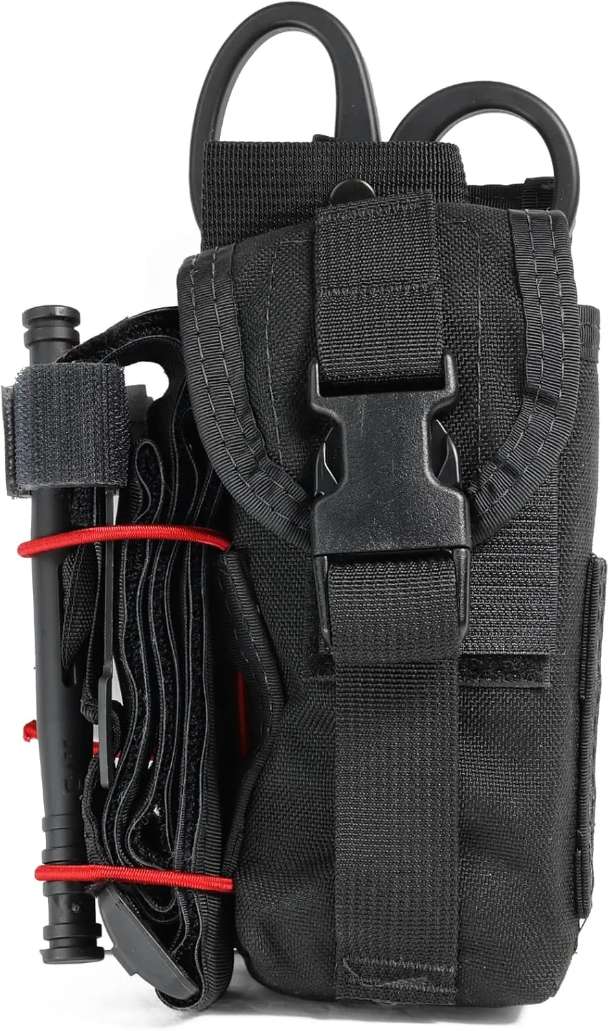 Off Grid Bleeder Blowout Trauma Kit (Black) | Compact Tactical IFAK Ideal for Law Enforcement, Hiking, and Camping