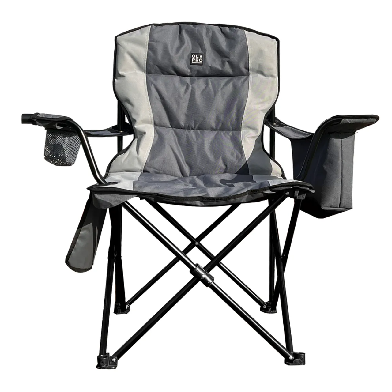 Olpro Henwick Chair Grey & Black