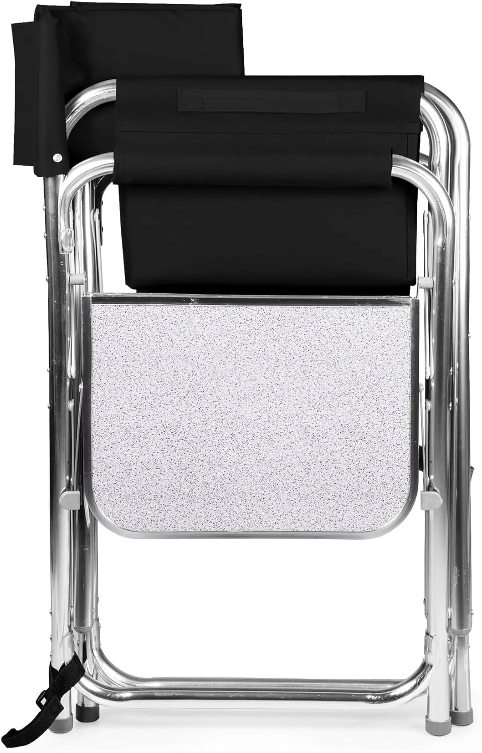 ONIVA - a Picnic Time brand - Sports Chair with Side Table, Beach Chair, Camp Chair for Adults, (Black)
