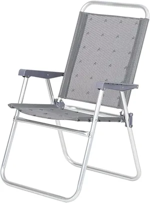 Outdoor Chair Folding Camping Chair Outdoor Camping Portable Folding Chair Beach Seat Lightweight Lazy Lunch Break Recliner for Fishing Travel Camping Chair Foldable Chair