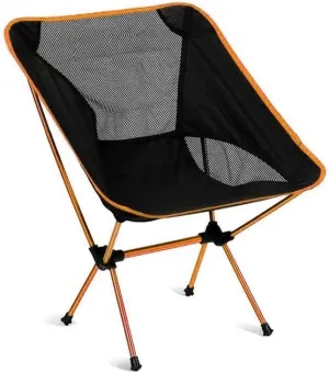 Outdoor Chair Folding Camping Chair Portable Camping Chair Outdoor Lightweight Aluminum Moon Chair Leisure Camping Fishing Chair Folding Stool Camping Chair Foldable Chair
