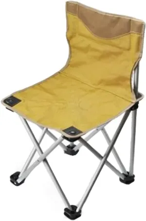 Outdoor Chair Folding Camping Portable Aluminum Alloy Backrest Ultralight Fishing Leisure Beach Seat Stool Foldable