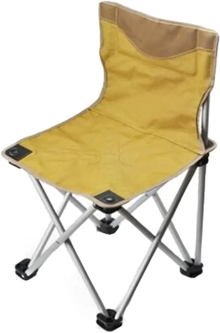 Outdoor Chair Folding Camping Portable Aluminum Alloy Backrest Ultralight Fishing Leisure Beach Seat Stool Foldable