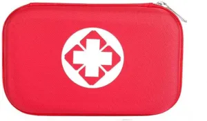 Outdoor Emergency Kit with First Aid Supplies, Red