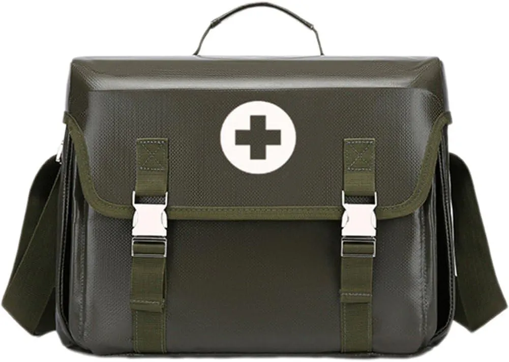 Outdoor First Aid Bag Empty Medical Storage Bag Portable Small Travel Pouch Medical Kit Bag Survival Kit Family Doctor Visiting Bag