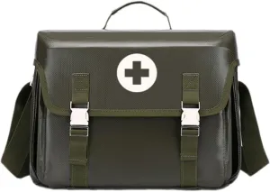 Outdoor First Aid Bag Empty Medical Storage Bag Portable Small Travel Pouch Medical Kit Bag Survival Kit Family Doctor Visiting Bag
