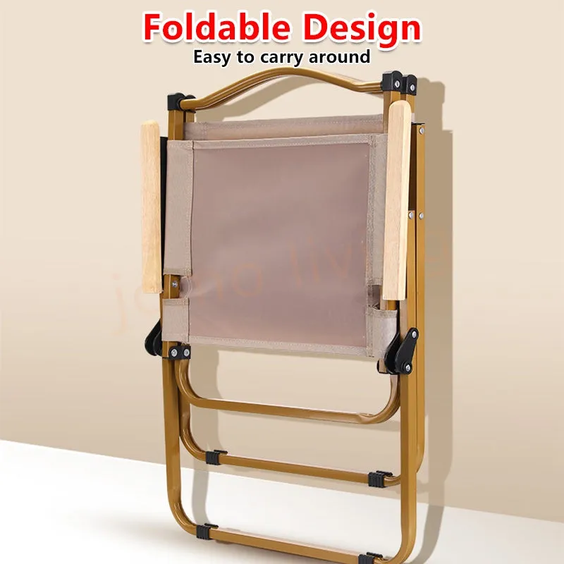 Outdoor Foldable Chair Folding Chair Outdoor Chair Portable Back Foldable Chair Camping Chair Fishing Chair Picnic Beach