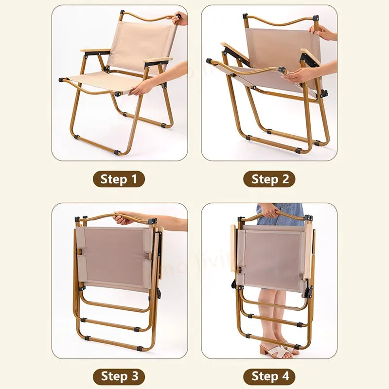 Outdoor Foldable Chair Folding Chair Outdoor Chair Portable Back Foldable Chair Camping Chair Fishing Chair Picnic Beach