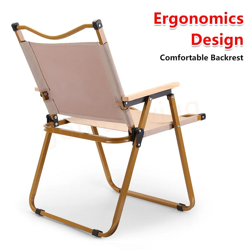 Outdoor Foldable Chair Folding Chair Outdoor Chair Portable Back Foldable Chair Camping Chair Fishing Chair Picnic Beach