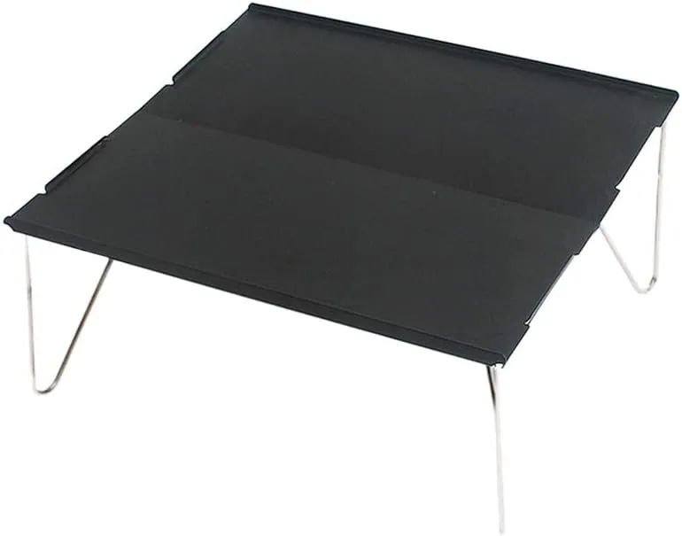 Outdoor Folding Table Durable Aluminum Plate Portable Table Lightweight Mini Furniture for Barbecue Camping Picnic Hiking