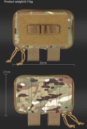 Outdoor Hunting Accessories MOLLE Waist Bag Multifunctional First Aid Kit Mountaineering Tactical Survival Kit Bag for Camping (CP)