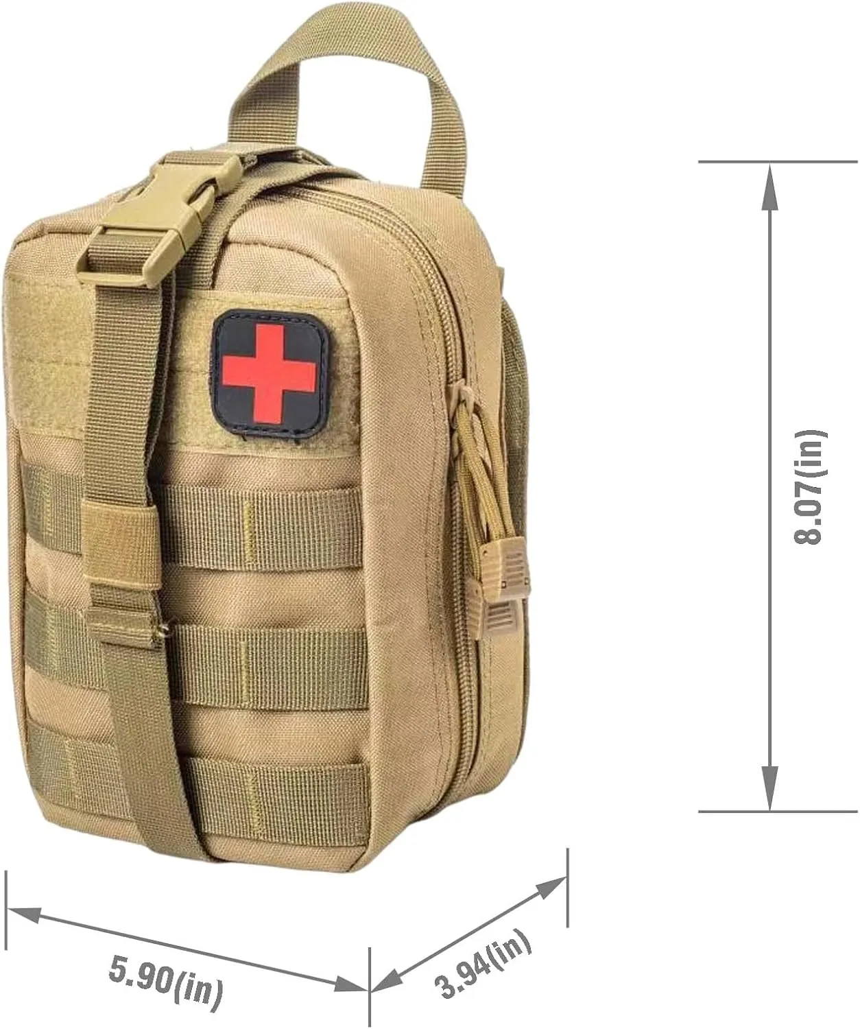 Outdoor Mountaineering Rescue Bags Tactical Medical Bags MOLLE System Accessory Bags Outdoor Medical Emergency Bags