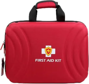 Outdoor Multifunctional First Aid Kit, Travel Emergency Medical Kit, Earthquake Disaster Relief Bag for Home, Outdoor, Hiking, Camping, Red