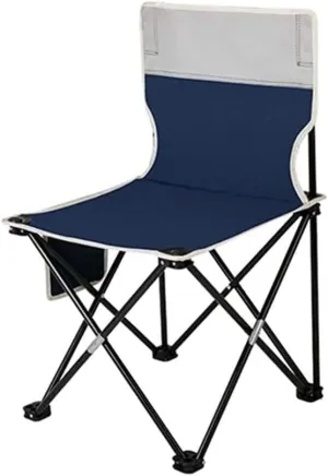 Outdoor Portable Folding Stool, Compact Picnic BBQ Chair, Lightweight Foldable Beach Camping Seat