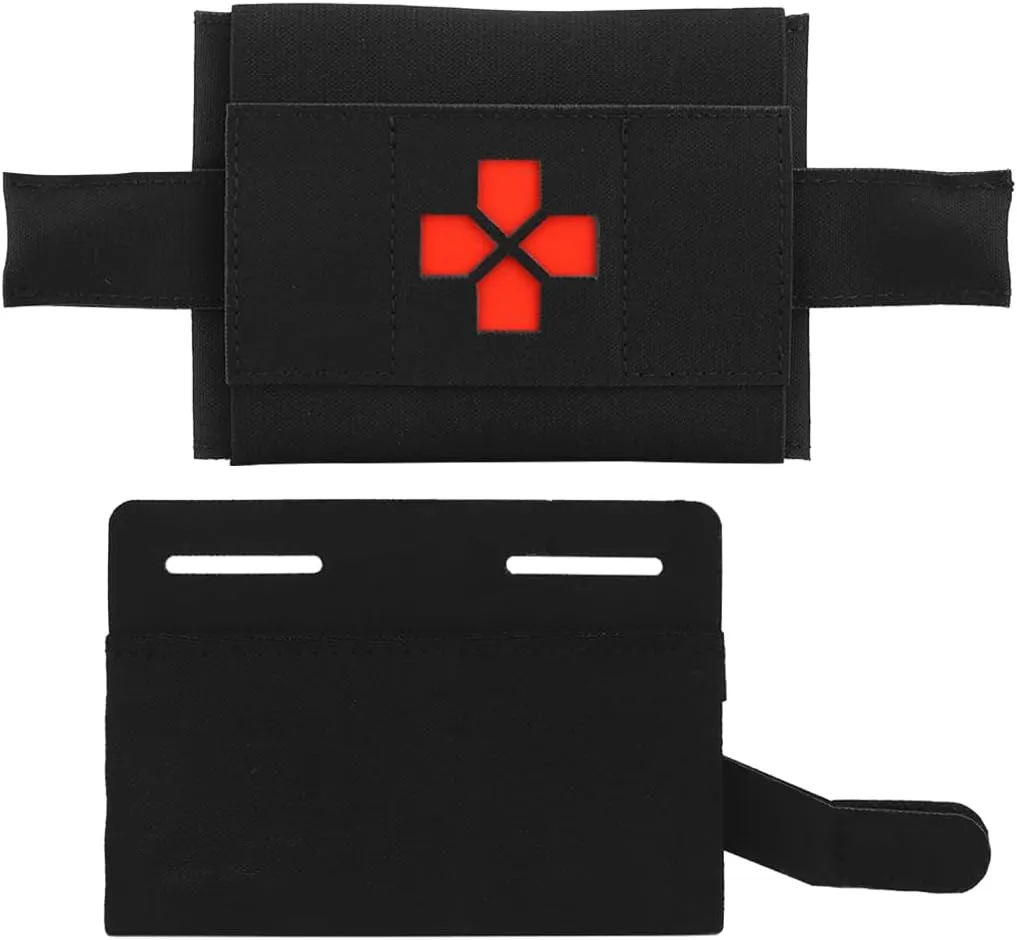 Outdoor Sport Hunting Tactical First Aid Kits,MOLLE IFAK Pouch,Medical Emergency EMT Bag,Quick Release Portable Mini EDC Tool Admin Pouch