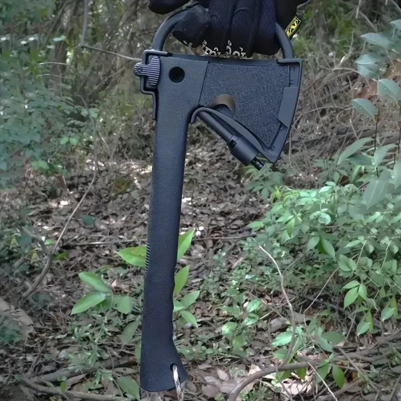 Outdoor Survival Axe with Fire Starter & Multi Tools
