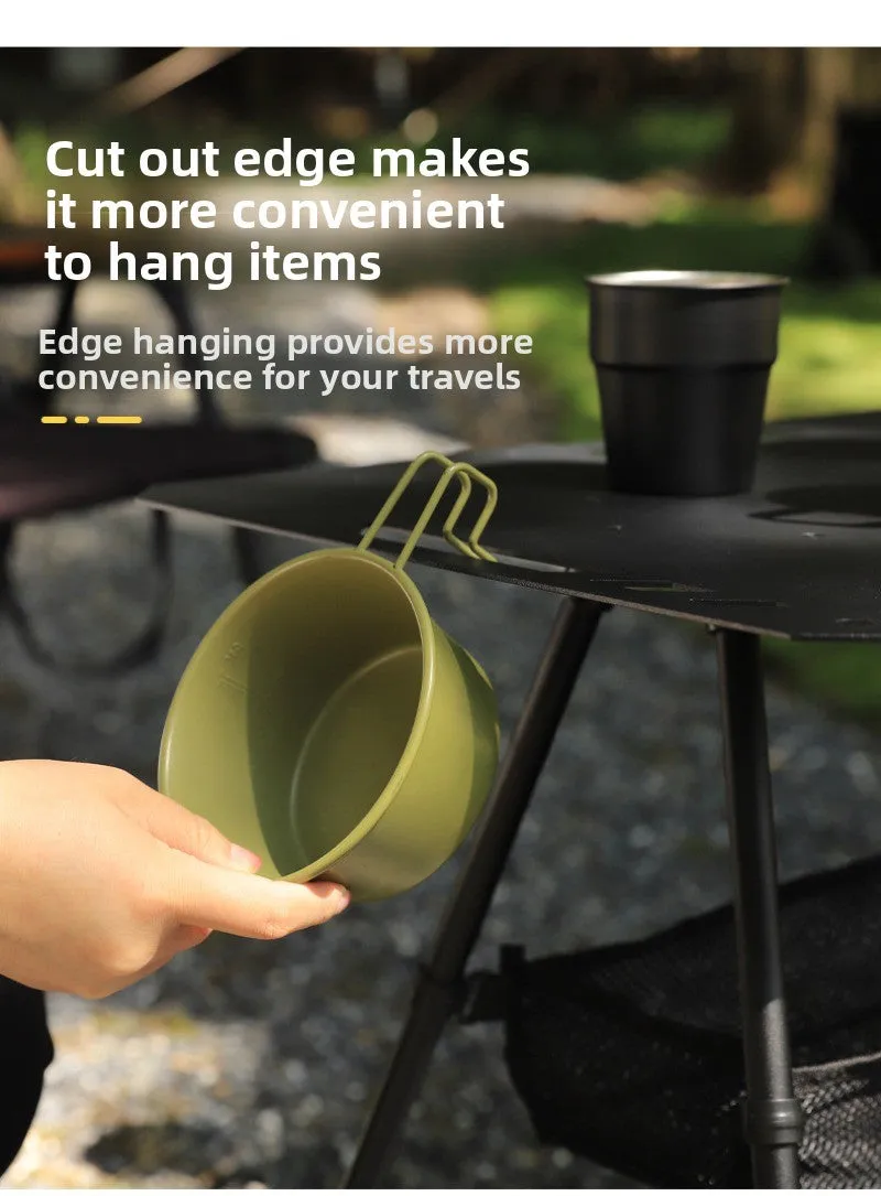 Outdoor ultra-light tactical table foldable portable lifting IGT table lightweight camping equipment ins picnic coffee table table