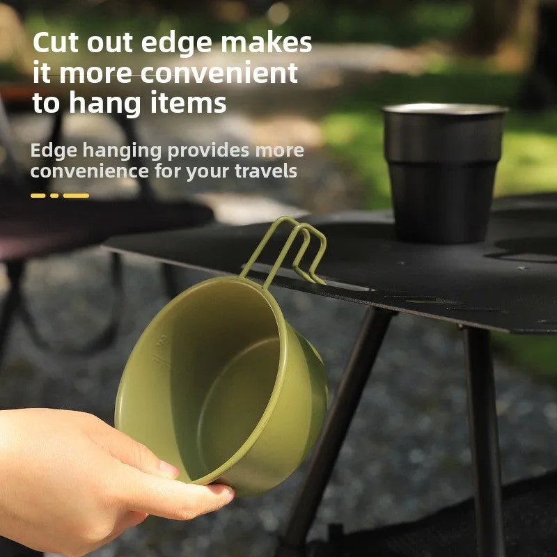 Outdoor ultra-light tactical table foldable portable lifting IGT table lightweight camping equipment ins picnic coffee table table