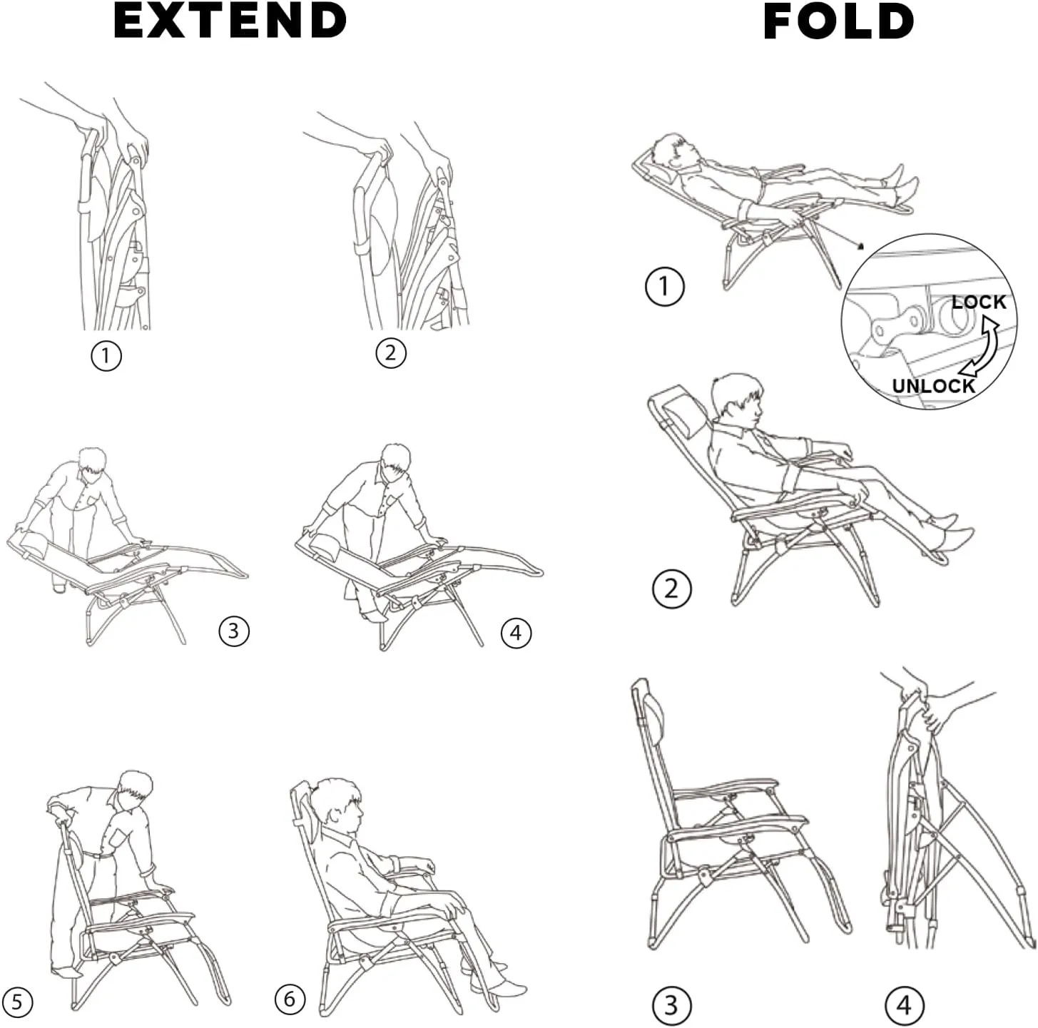 Oversized Padded Zero Gravity Lounge Chair Set of 2, Foldable Patio Anti Gravity Reclining Chairs Folding Lawn Recliner with Cup Holder for Yard, Camping, Outdoor, Support 350 LBS, Green