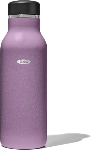 OXO Strive 16oz Insulated Water Bottle with Standard Lid - Amethyst