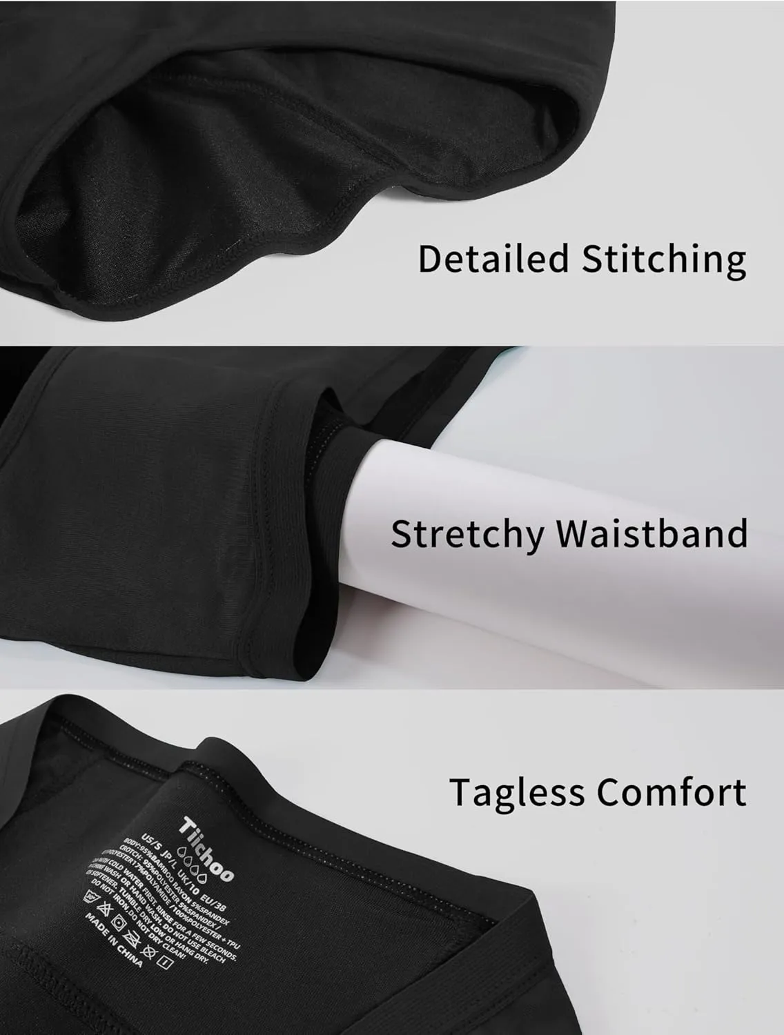 Period Underwear for Women Heavy Flow Soft Absorbent Menstrual Panties Teens Incontinence Leakproof 3 Pack