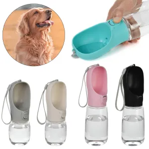 Pet portable water bottle