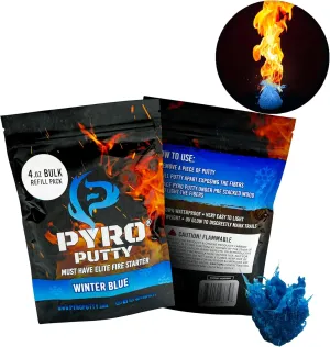 Phone Skope PYRO Putty 4 oz Refill Bag | Emergency Survival Fire Starter