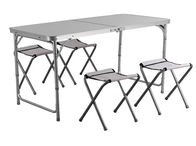 Picnic Table with 4 Chairs Set - New
