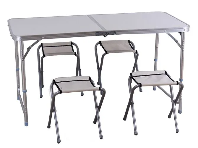 Picnic Table with 4 Chairs Set - New