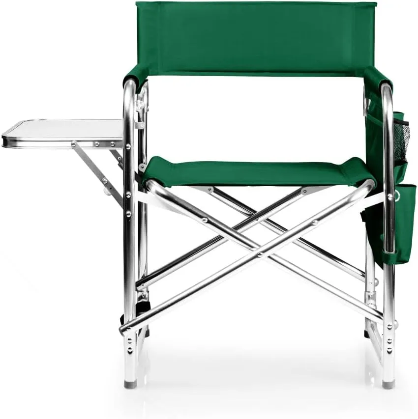 PICNIC TIME NCAA Cal Bears Sports Chair with Side Table - Beach Chair - Camp Chair for Adults