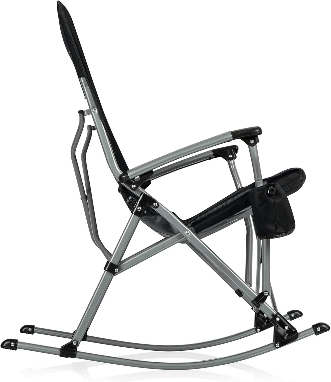 PICNIC TIME NCAA Outdoor Rocking, XL Heavy Duty Camping Chair for Adults
