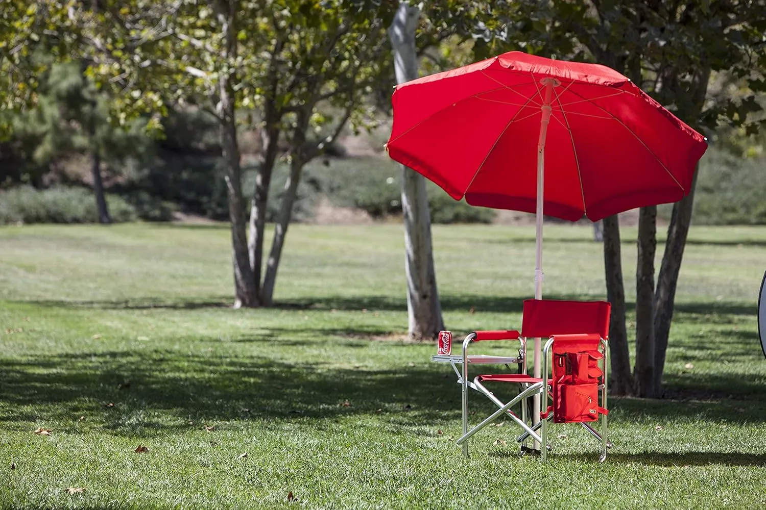 PICNIC TIME NFL Unisex-Adult NFL Sports Chair with Side Table, Beach Chair, Camp Chair for Adults