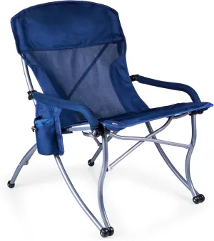 Picnic TIME PT-XL Heavy Duty Camping Chair, XL Beach Chair, 400 lb Capacity Camp Chair