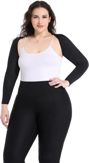 Plus Size Advanced Cooling Shawl Arm Sleeves Sun Protection Women Breathable Anti-UV Golf Outdoor Sports Cooler Shrug