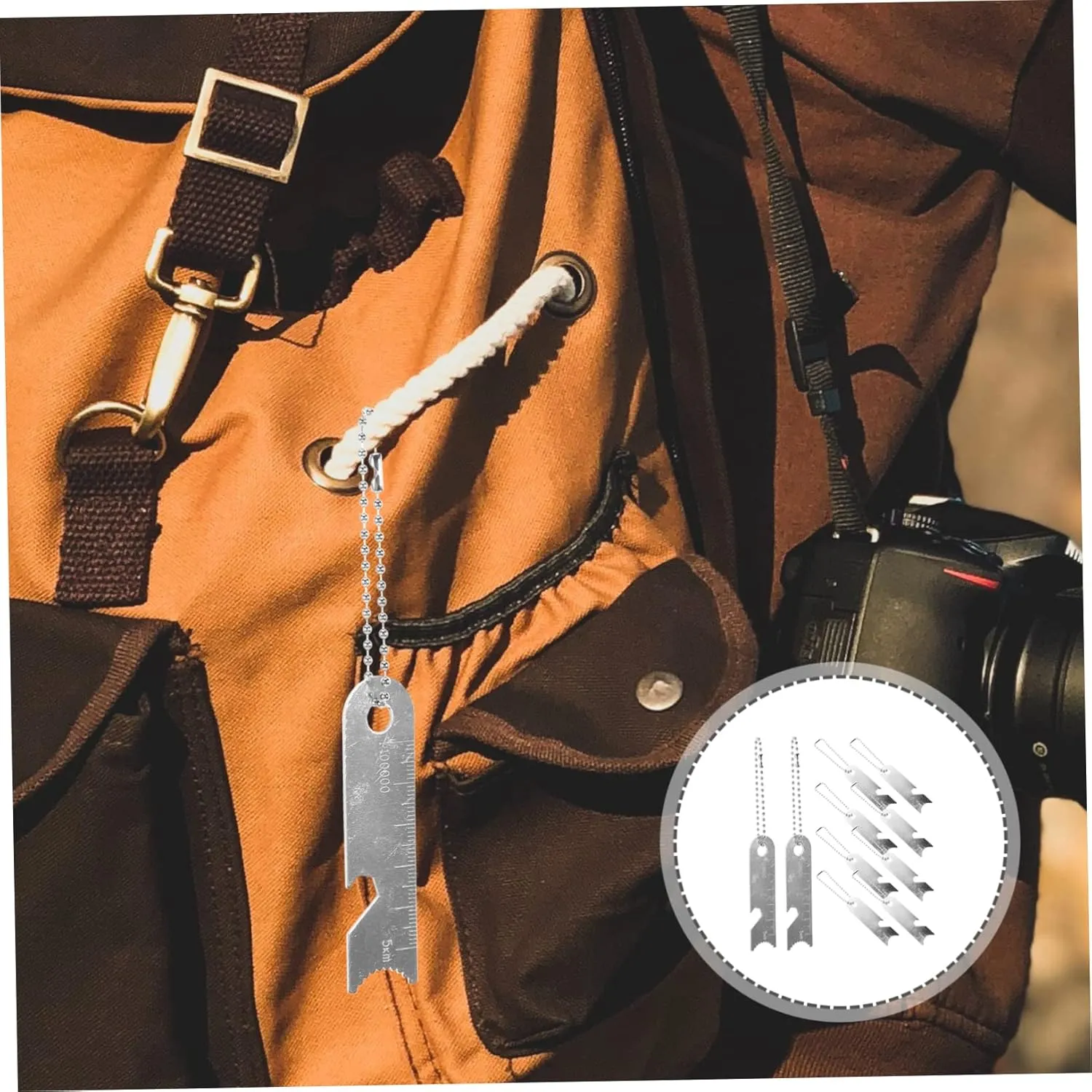 POPETPOP Flint Scraper Camping Rod Outdoor Accessories Outdoor Tools Flints Stones Matchstick Fire Starting Fire