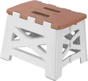 POPETPOP Folding Camping Stool Foot Stool for Outdoor Activities Hiking Fishing Garden