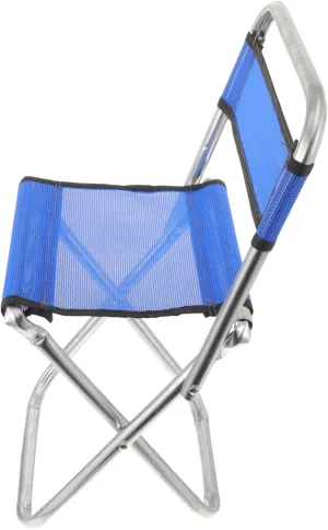 POPETPOP Multi-Functional Folding Stool Lightweight Portable Camping Chair Collapsible Outdoor Fishing Stool Durable for Long-Term Use Random Color