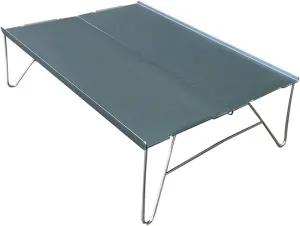 Portable Aluminum Alloy Folding Camp Table, Lightweight Mini Outdoor Table with Carry Bag