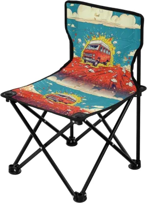 Portable Camping Folding Chairs Foldable Chair Small Ambulance Lightweight Backpacking Outdoor Outside Fishing