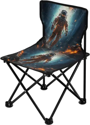 Portable Camping Folding Chairs Foldable Chair Small Astronaut 6 Lightweight Backpacking Outdoor Outside Fishing