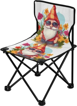 Portable Camping Folding Chairs Foldable Chair Small Gnome Dwarf Cool Lightweight Backpacking Outdoor Outside Fishing