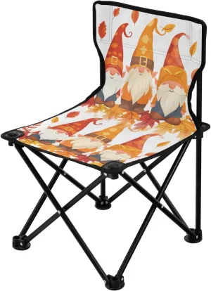 Portable Camping Folding Chairs Foldable Chair Small Gnome Fall Dwarf Lightweight Backpacking Outdoor Outside Fishing