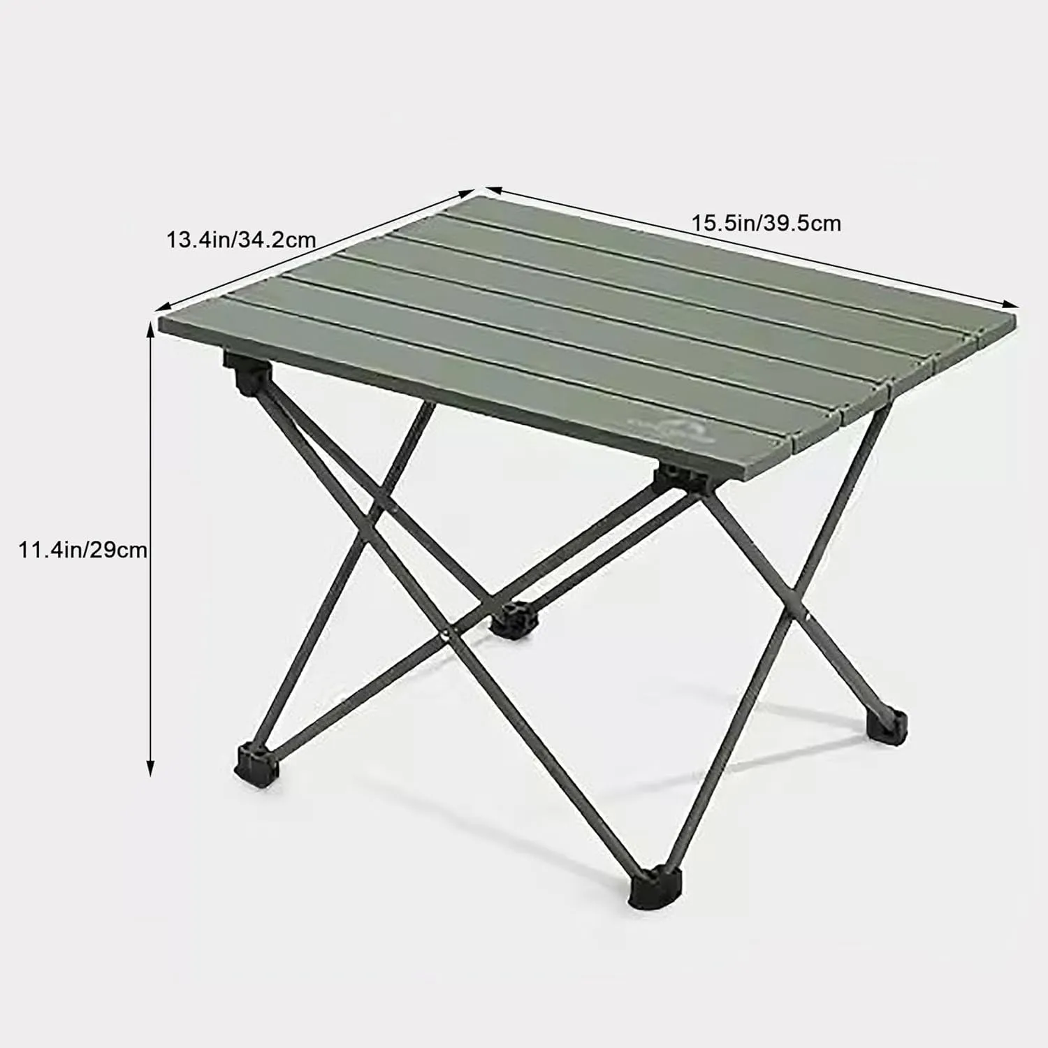 Portable Camping Table, Foldable Camping Table, Camping Table, Suitable for Outdoor Cooking, Hiking, Travel, Picnic (Size : Small)