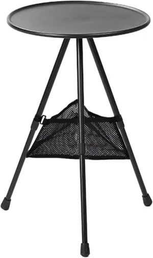 Portable Camping Table Travelling Outdoor Foldable Desk Round Table Aluminum Alloy Furniture Lightweight Backyard Table